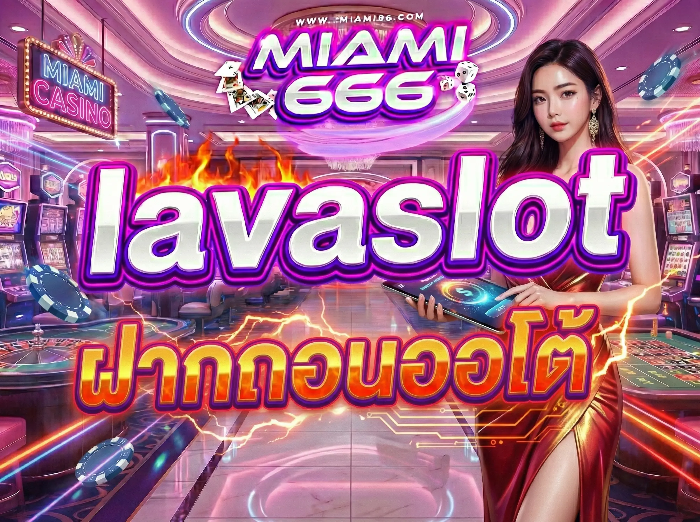 lavaslot ฝากถอนออโต้ ระบบอัจฉริยะ ทำรายการไวใน 3 วินาที