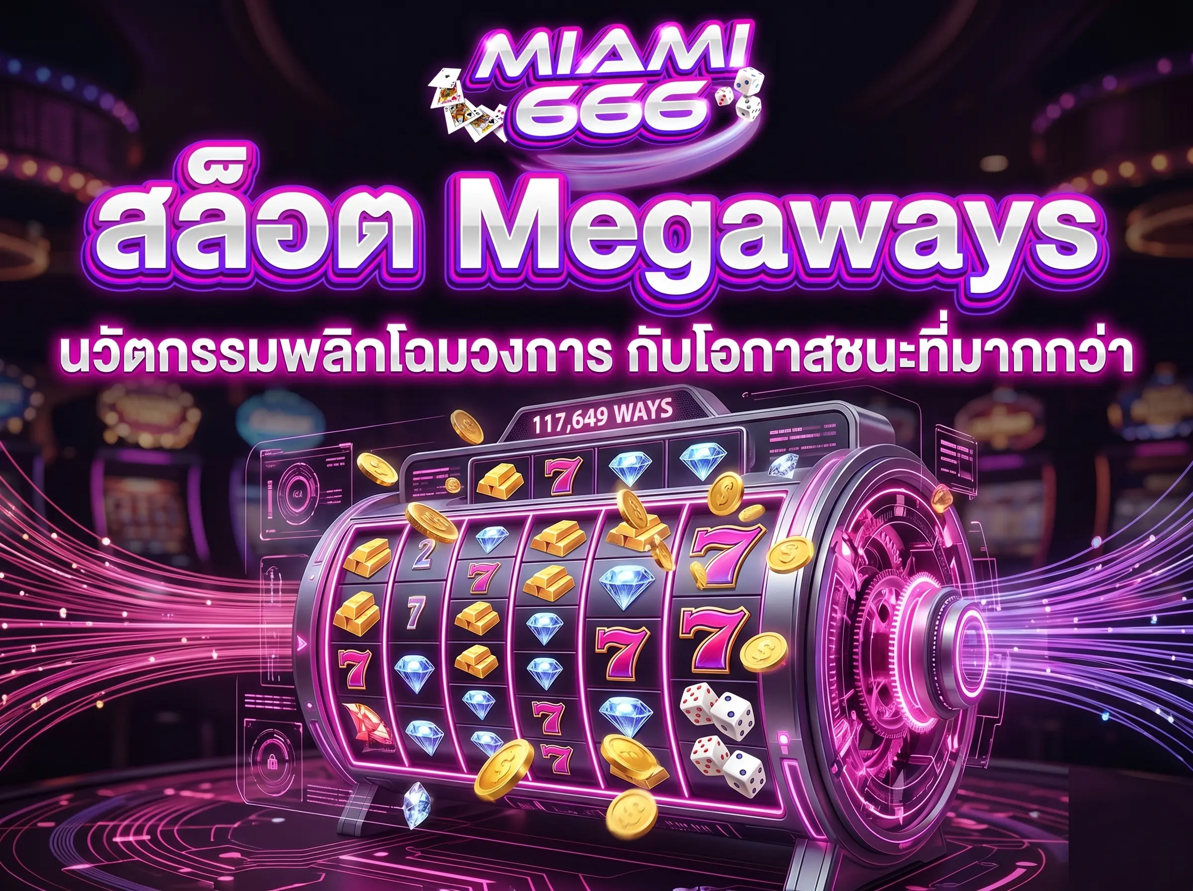 สล็อต Megaways นวัตกรรมพลิกโฉมวงการ กับโอกาสชนะที่มากกว่า